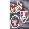 MLB St. Louis Cardinals Sticker Decal - 3pk - 4 of 4