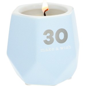 Pavilion Gift Company - 30 - 8 oz - 100% Soy Wax Candle Scent: Tranquility - Flame Candles - 1 of 1
