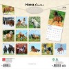 BrownTrout Horse Lovers 2026 12"x24" Hanging Square Wall Calendar Plastic-Free - 2 of 4