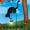 Collections Etc Cat Holding Solar Lantern Decorative Garden Stake 10.5 X 3 X 18.5 - 3 of 3