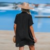 Women's Collared Front Button Cover-Up - Cupshe - 4 of 4