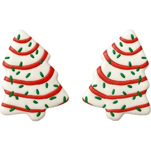 Multi-Holiday Earrings Set for Halloween, Christmas and 4th of July Celebrations. - 1 of 4