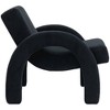 Meridian Furniture,Corduroy Corduroy Fabric Accent Chair - 4 of 4