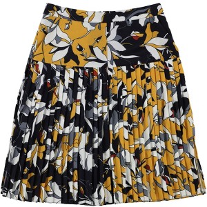 French Connection Womens Aventine Floral Pleated Skirt - 1 of 2