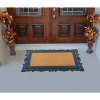 A1HC Natural Coir and Rubber Door Mat, 24"x36", Thick Durable, Heavy Duty, Thin Profile Door Mat - 3 of 4