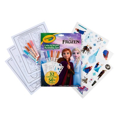 Crayola Frozen Color &#38; Sticker Activity Set_1