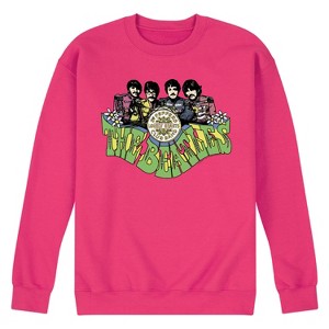Men's - The Beatles - Lonely Hearts Club Graphic Fleece Sweatshirt - 1 of 4