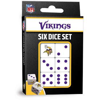 MasterPieces Officially Licsenced NFL Minnesota Vikings Shake N' Score Dice  Game for Age 6 and Up