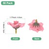 Unique Bargains Silk Rose Artificial Flower Heads - 3 of 4