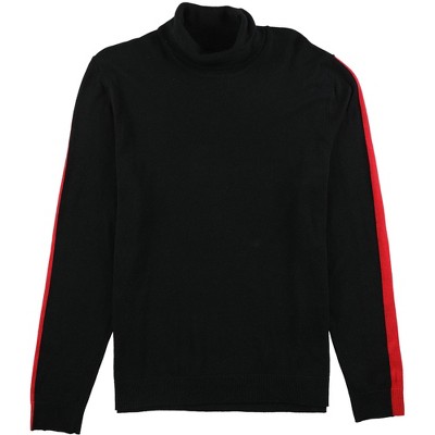 Alfani Mens Striped-Sleeve Knit Sweater