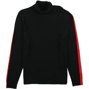 Alfani Mens Striped-Sleeve Knit Sweater - 1 of 1