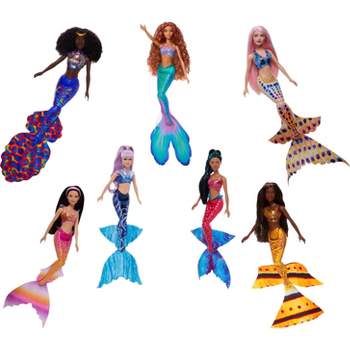 Disney The Little Mermaid Ultimate Ariel Sisters Doll Set with 7 Fashion Mermaid Dolls