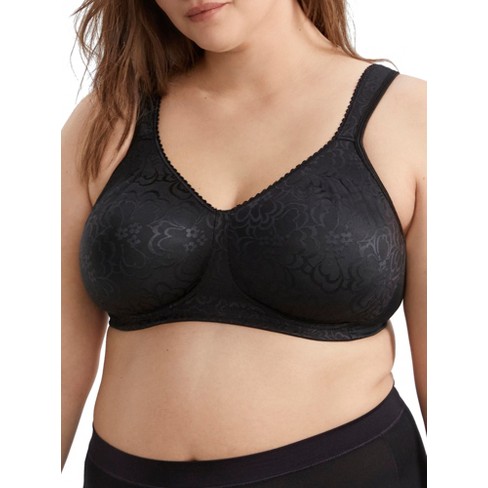 Playtex Women's 18 Hour Ultimate Lift and Support Wire-Free Bra - 4745 46G  Black