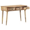 vidaXL Console Table Natural Mango Wood Solid Mango Wood Medium - 2 of 2