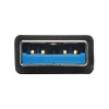 Tripp Lite Portable USB 3.0 SuperSpeed 5-Gbps Mini Hub, 4 Ports, Ultra-Slim, U360-004-SLIM in Black - 3 of 4