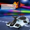 12V Electric Ride On Truck Car with Remote Control, Kids Ride On Car with Led Lights, Music, Safety Belt,Double Doors, for Boys and Girls - 2 of 4