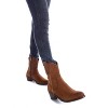 Carmela Women's Italian Western Leather Booties 161022 - 2 of 3