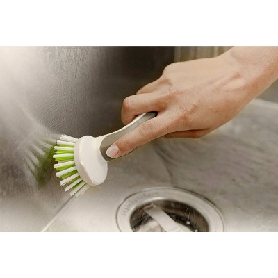 Compact Non-Scratch Antimicrobial Scrub Brush