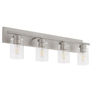 Quorum Lighting Carter 4 - Light Vanity in  Satin Nickel - 1 of 4