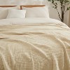 Attop All-Season Breathable Gauze Cotton Throw Blanket - 50"x70" Large Size, Soft Lightweight for Couch & Bed - 3 of 4