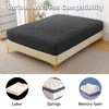 NicBex Waterproof Mattress Pad,Diamond Grid Ultrasonic Mattress Protector with Brushed Fabric and Cotton Filling,Machine Washable - 4 of 4