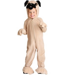 HalloweenCostumes.com Pug Costume for Toddlers - 1 of 3