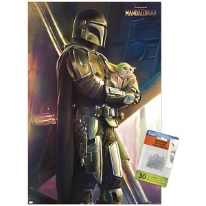 Trends International Star Wars: The Mandalorian - Held Unframed Wall Poster Prints - 1 of 4