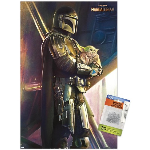 Trends International Star Wars: The Mandalorian - Held Unframed Wall Poster Prints - image 1 of 4