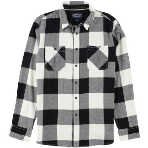 American Rag Mens Check Button Up Shirt - 1 of 2