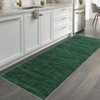 Modern Solid Kitchen Runner Rug 2x8 Long Hallway Runner Rug Contemporary Carpet Machine Washable Stain Resistant Floor Cover For Living Room Bedroom - 2 of 4