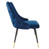 Modway Adorn Dining Side Chair Performance Velvet Set of 2 - 3 of 4