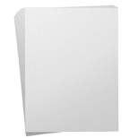 Bright Creations 30 Sheets Double-Sided White Glitter Cardstock Paper for DIY Crafts, Card Making, Invitations, 300GSM, 8.5 x 11 In