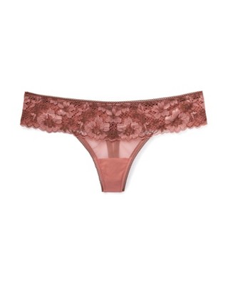 Adore Me Women's Cinthia Thong Panty 3x / Brick Dust Brown : Target