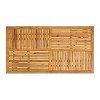Sapphtopaz Patio Outdoor Table Patio Dining Table Acacia Wood Outdoor Dining Table Picnic Table for Garden, Lawn, Patio - 2 of 4