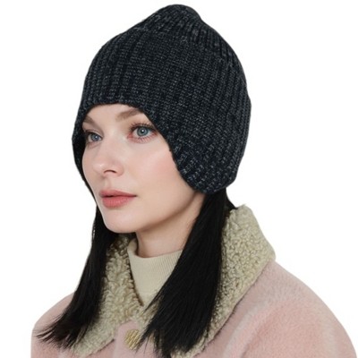 Anna-Kaci Warm Winter Knitted Beanie Hat with Earflap Daily Headwear Ski Mask for Men Women