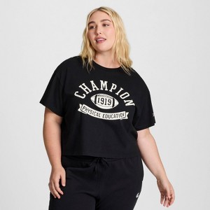 Champion Women's Short Sleeve Cropped T-Shirt - 1 of 4