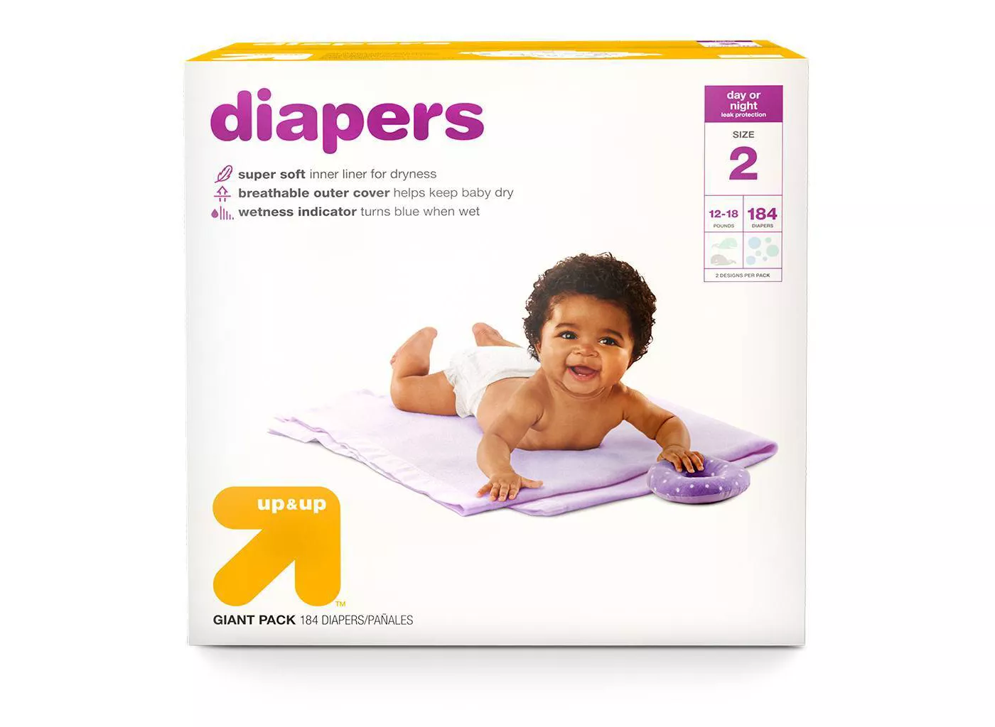 Diapers - Up&Up™ - (Select Size and Count) - image 1 of 5