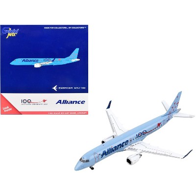 Embraer ERJ-190 Commercial Aircraft "Alliance Airlines - Air Force" Blue 1/400 Diecast Model Airplane by GeminiJets