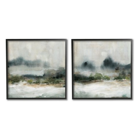 47 X 24 Watercolor Landscape Framed Canvas - Project 62™