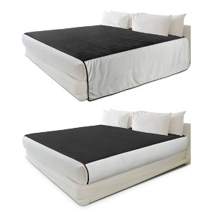 Catalonia Waterproof Mattress Protector, Love Blanket for Couples, Splash-Proof Bed Blankets, Stain Resistant & Noiseless Design for King/Queen Beds - 1 of 4