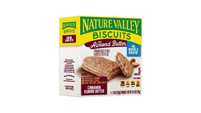 Nature Valley Almond Butter Biscuits - 1.35/5ct, 2 of 10, play video