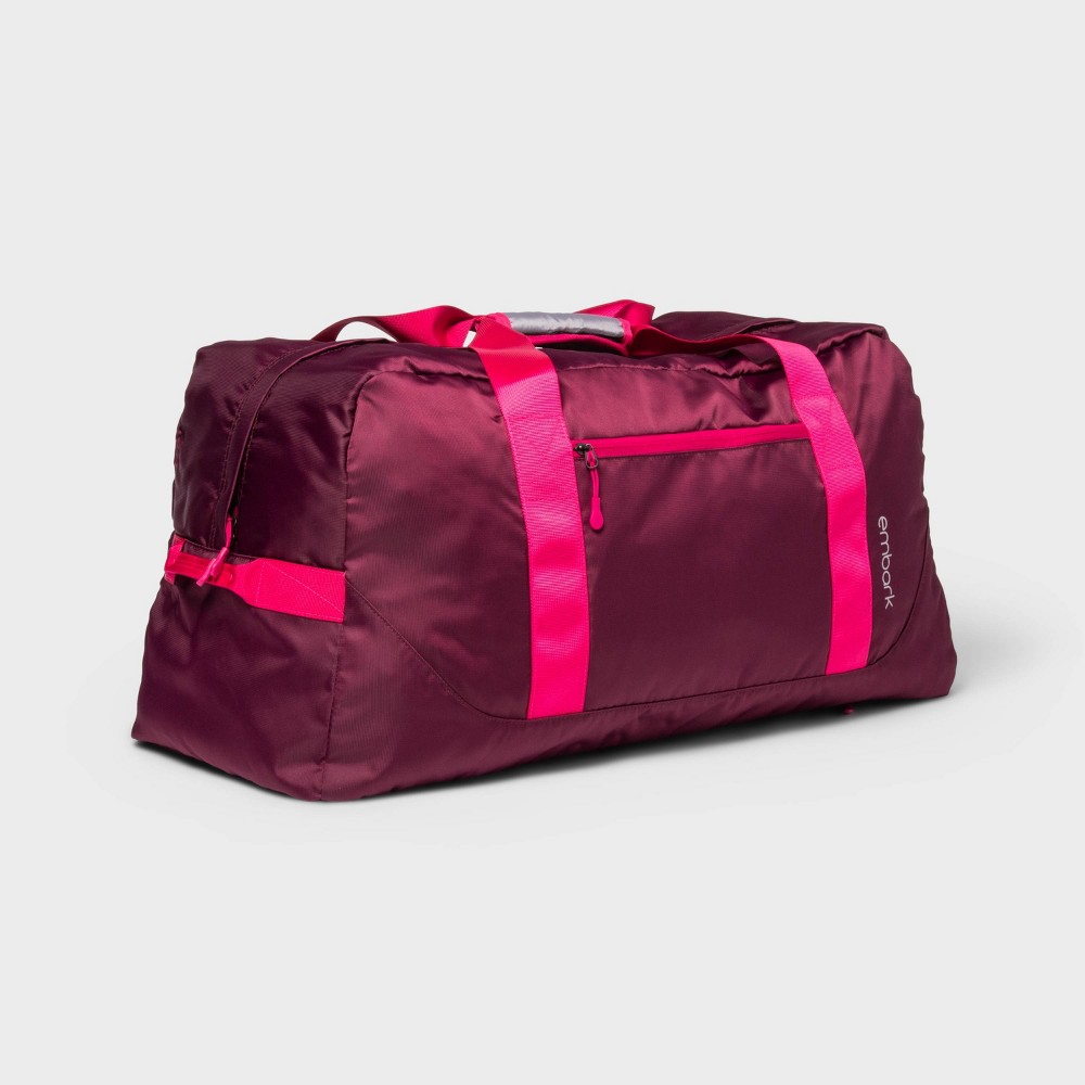 Photos - Travel Bags 70L Packable Duffel Bag Burgundy - Embark™