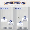 Panther Armor Push Plate, Metal Door Protector for Dog Scratching, Scratch Guards for Doors - 3 of 4