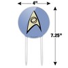 Star Trek Science Shield Acrylic Cake Topper - 2 of 4
