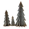 Cody Foster 12.0 Inch Segmented Tree-Zinc Christmas Decorative Tree Set , Christmas Decor Metal Chrsitmas Rustic (3PC) - 3 of 3