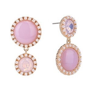 Isaac Mizrahi New York Mismatched Cab Drop Earrings - 1 of 1