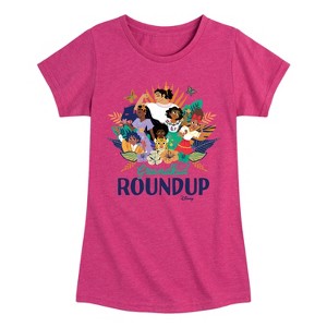 Girls' - Disney - Grandkid Roundup Fitted Short Sleeve Graphic T-Shirt - 1 of 4