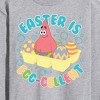 Men's - SpongeBob Squarepants - Easter Is Egg Long Sleeve Graphic T-Shirt - 2 of 4