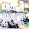 Stockroom Plus 60 Pack Plastic Closet Dividers for Hanging Clothes, Blank White Tags, Clothing Rack Size Hangers, 5 x 2 inches - 2 of 4