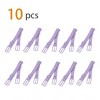 Allegra K Women's Non-Slip Adjustable Elastic Bra Straps Holder 10 Pcs - 2 of 4
